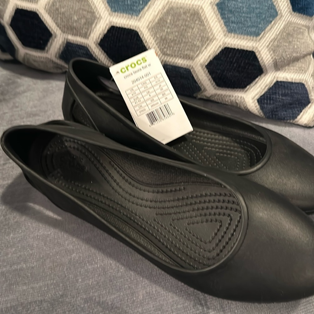 CROCS Laura flat 10w black